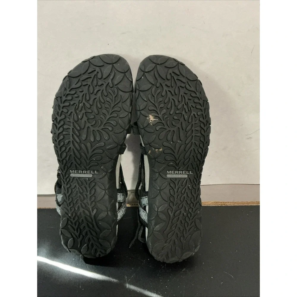Merrell District Mendi Backstrap Outdoor Sandals Womens 10 Black J94318